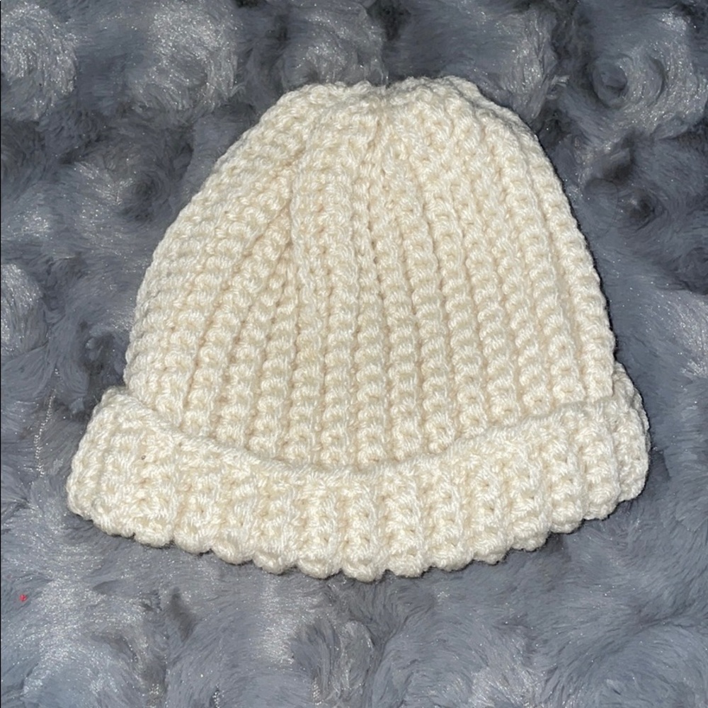 White Kids Beanie
